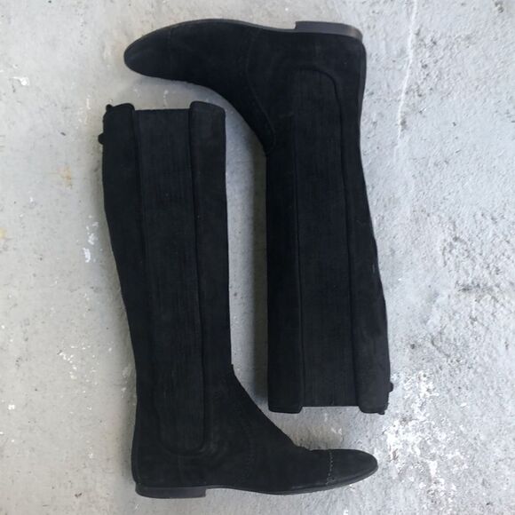 Balenciaga Suede riding boots - Picture 3 of 11